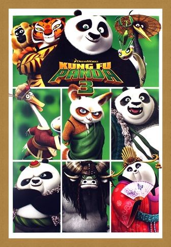 Framed Framed A Martial Arts Masterpiece - Kung Fu Panda 3