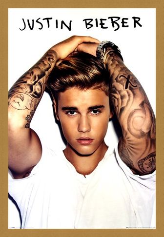 Framed Framed Musical 'Purpose' - Justin Bieber