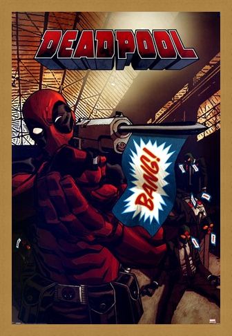 Framed Framed Bang! - Deadpool