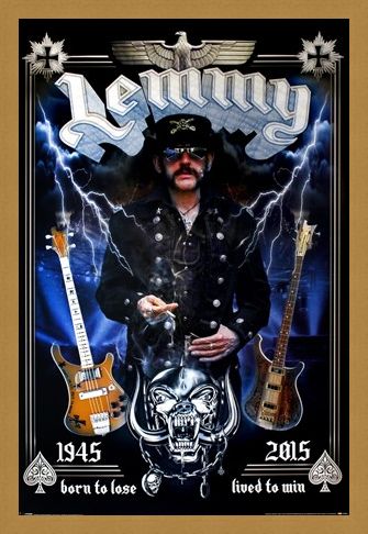 Framed Framed Lemmy Commemorative - Motorhead