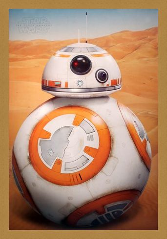 Framed Framed BB-8 Episode VII - Star Wars