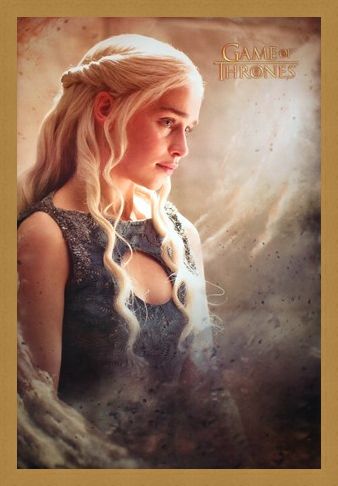 Framed Framed Mother Of Dragons - Game Of Thrones
