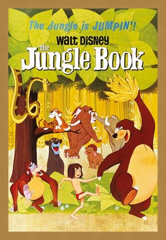 Framed Framed The Jungle Is Jumpin - Walt Disney The Jungle Book