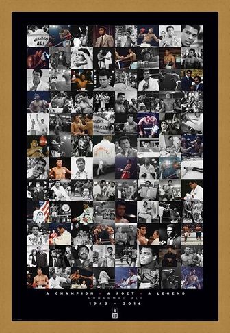 Framed Framed A Commemorative Montage - Muhammad Ali