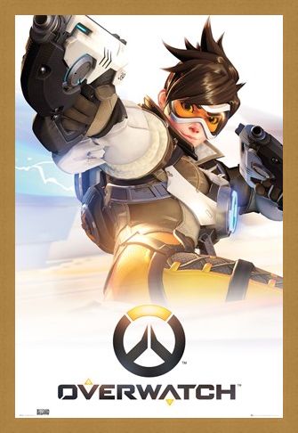Framed Framed Omnic Crisis Cover Art - Overwatch