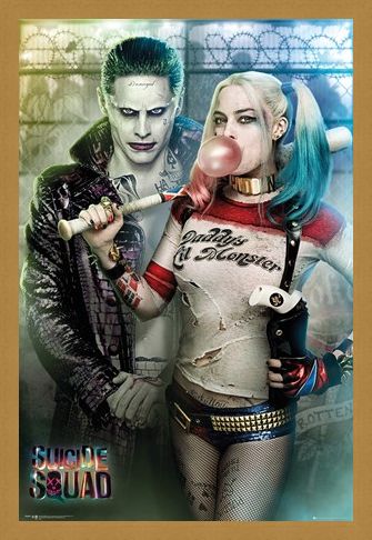 Framed Framed Joker And Harley Quinn - Suicide Squad
