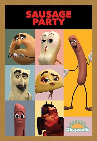 Framed Framed Get Your Fill - Sausage Party Characters