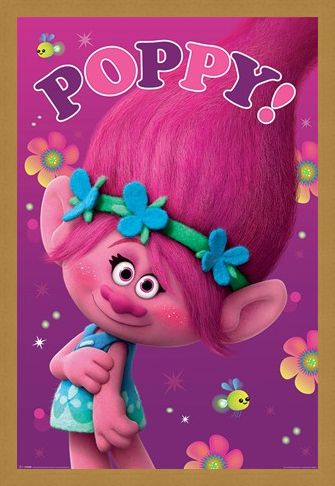 Framed Framed Poppy - Trolls The Movie
