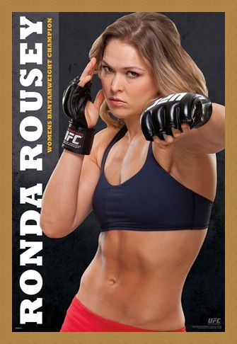 Framed Framed Ronda Rousey - UFC