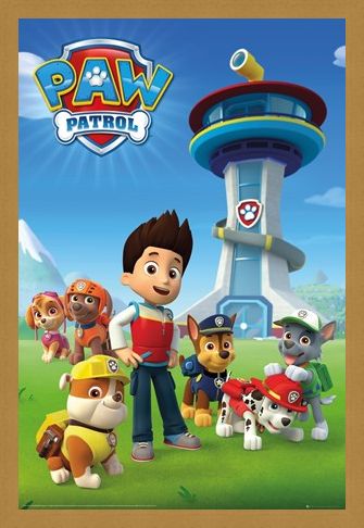 Framed Framed A Team Of Puppies - Paw Patrol