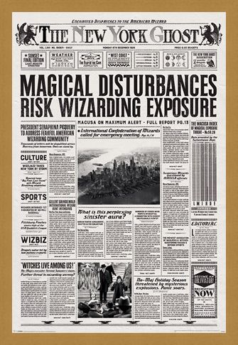 Framed Framed The New York Ghost - Fantastic Beasts