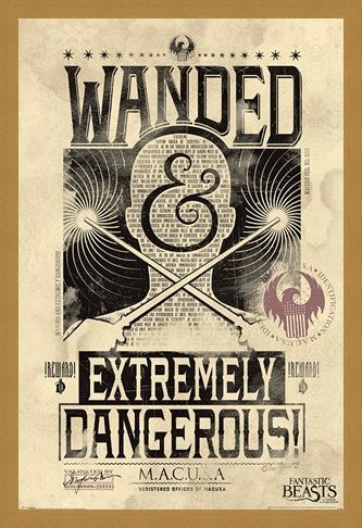Framed Framed Extremely Dangerous - Fantastic Beasts
