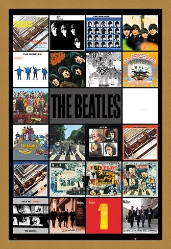 Framed Framed Albums - The Beatles