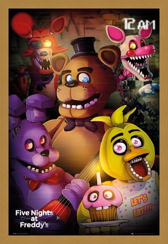 Framed Framed Group Shot - Five Nights At Freddy's