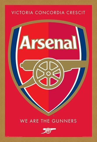 Framed Framed We Are The Gunners Crest - Arsenal FC
