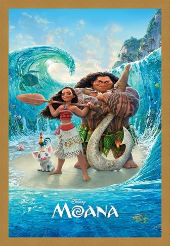 Framed Framed Magical Sea - Disney's Moana