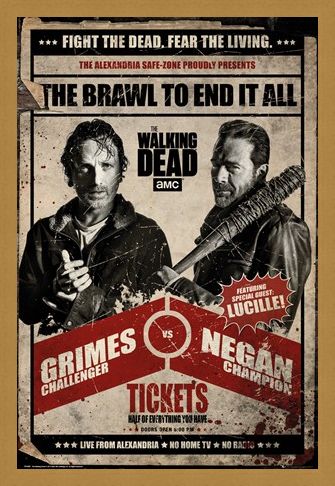 Framed Framed Fight Night - The Walking Dead