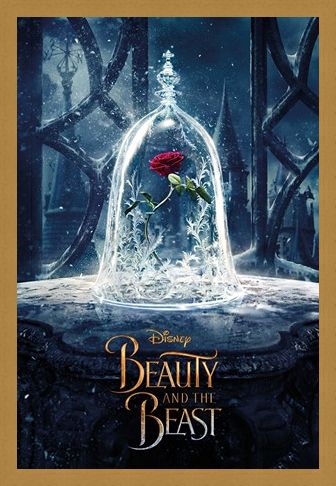 Framed Framed Enchanted Rose - Beauty and the Beast Movie