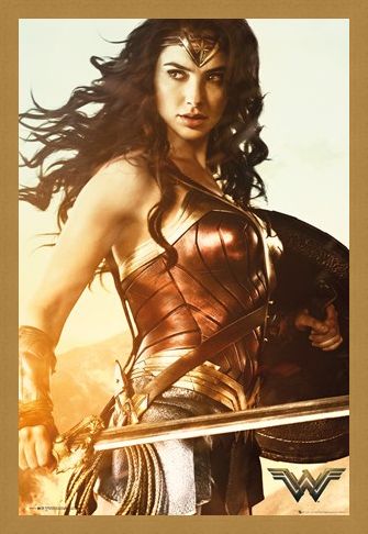 Framed Framed The Sword of Athena - Wonder Woman
