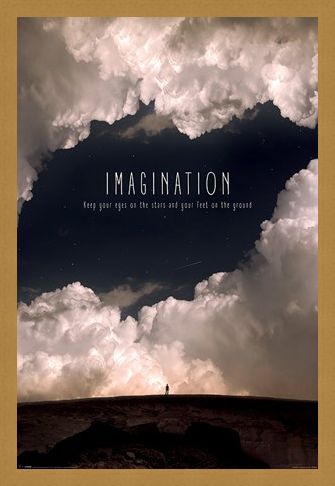 Framed Framed Imagination - Motivational