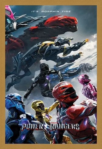 Framed Framed Movie Charge - Power Rangers