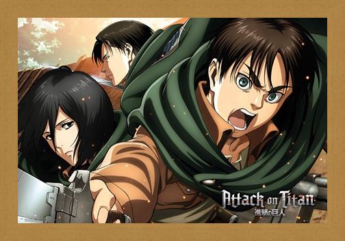 Framed Framed Scouts - Attack On Titan Season 2