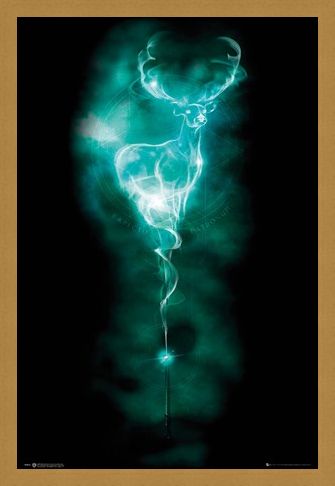 Framed Framed Patronus Stag - Harry Potter