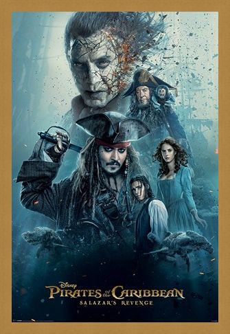 Framed Framed Burning - Pirates of the Caribbean