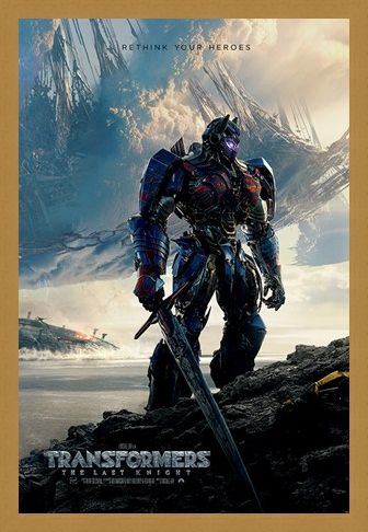 Framed Framed Rethink Your Heroes - Transformers The Last Knight