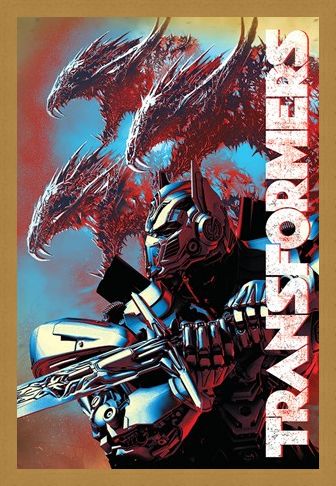Framed Framed The Last Knight Dragons - Transformers