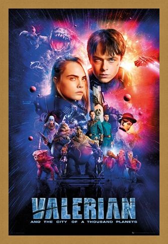 Framed Framed A Thriving Metropolis - Valerian