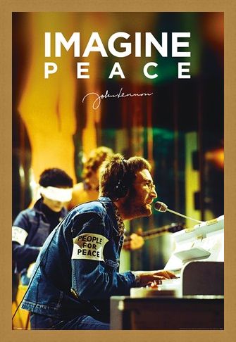 Framed Framed People For Peace - John Lennon
