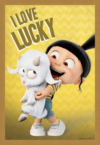 Framed Framed I Love Lucky - Despicable Me 3
