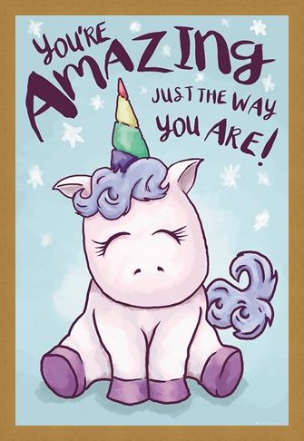 Framed Framed Perfect In Every Way - Unicorn Amazing