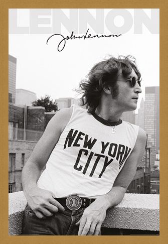 Framed Framed NYC Profile - John Lennon