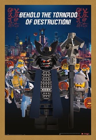 Framed Framed Garmadon Destruction - LEGO® Ninjago Movie
