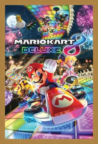 Framed Framed Intergalactic Disco - Mario Kart 8 Deluxe
