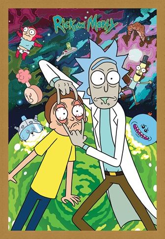 Framed Framed Watch - Rick and Morty