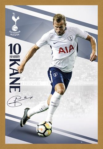 Framed Framed Tottenham Kane 17-18 -