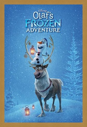 Framed Framed Ready For Action - Olaf's Frozen Adventure