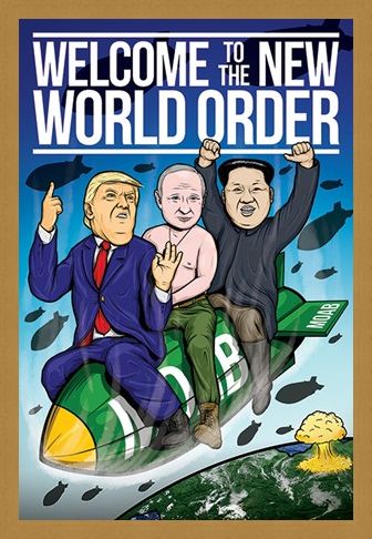 Framed Framed Welcome To The New World Order -