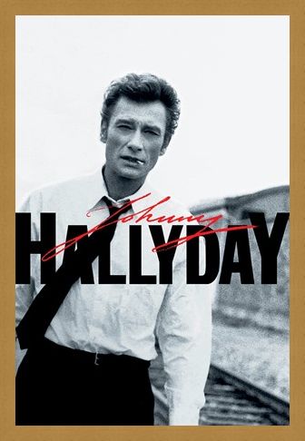 Framed Framed Train Tracks - Johnny Hallyday