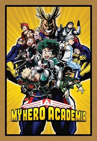 Framed Framed Radial Character Burst - My Hero Academia