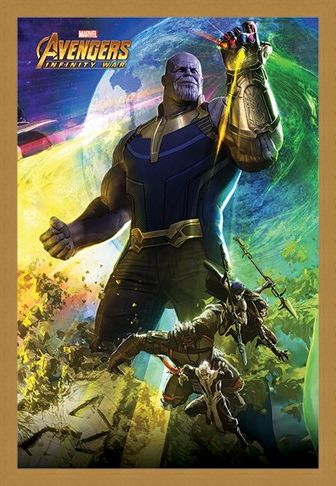 Framed Framed Thanos - Avengers Infinity War