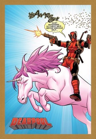 Framed Framed Unicorn - Deadpool