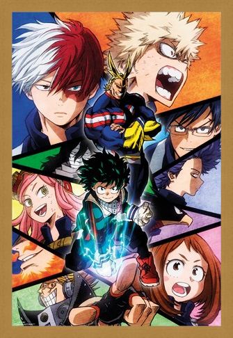 Framed Framed Character Burst - My Hero Academia