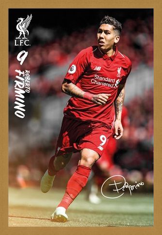 Framed Framed Firmino 18/19 - Liverpool FC