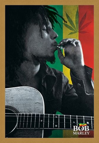 Framed Framed Smoke - Bob Marley