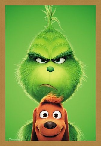 Framed Framed Grinch and Max - The Grinch