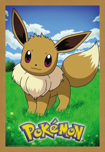 Framed Framed Eevee - Pokemon